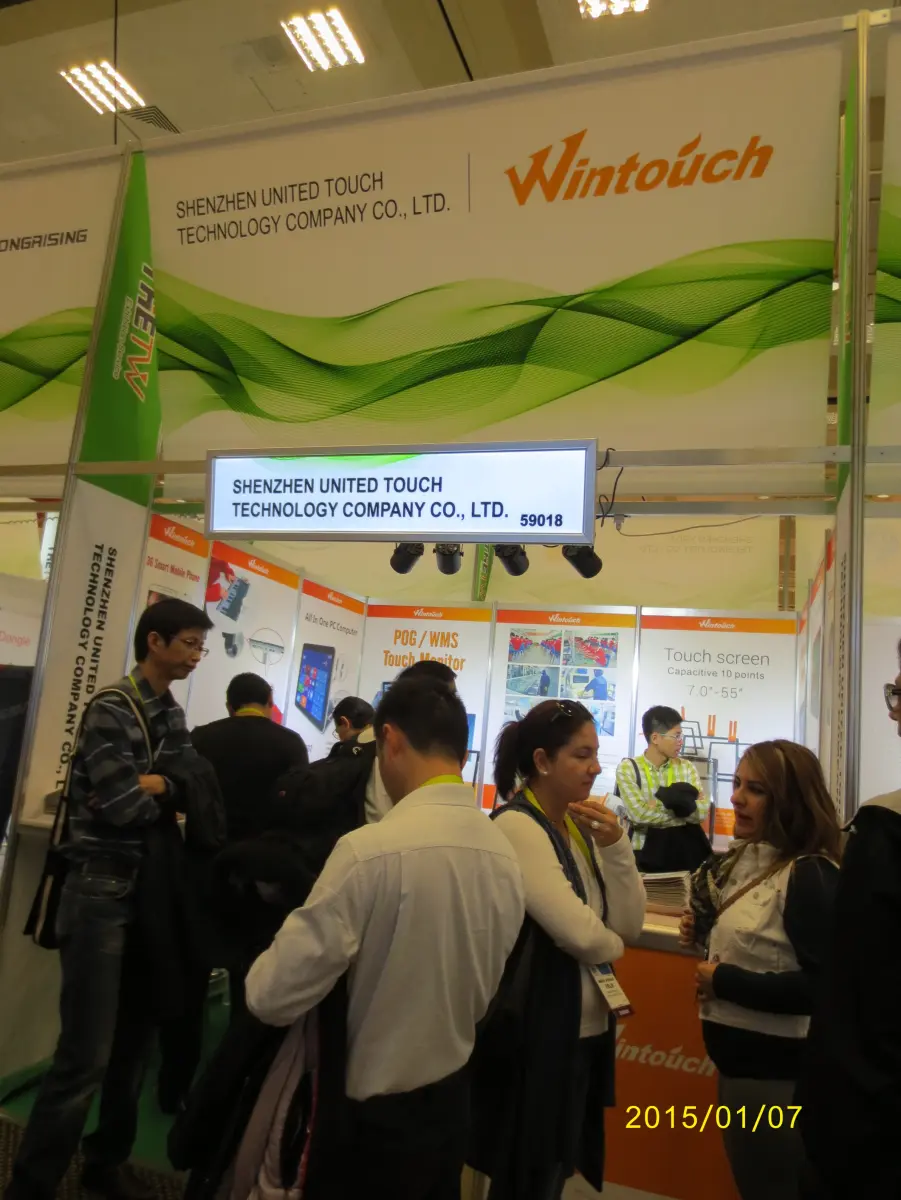 Wintouch at Computex Taipei 2015 — exhibition booth entrance