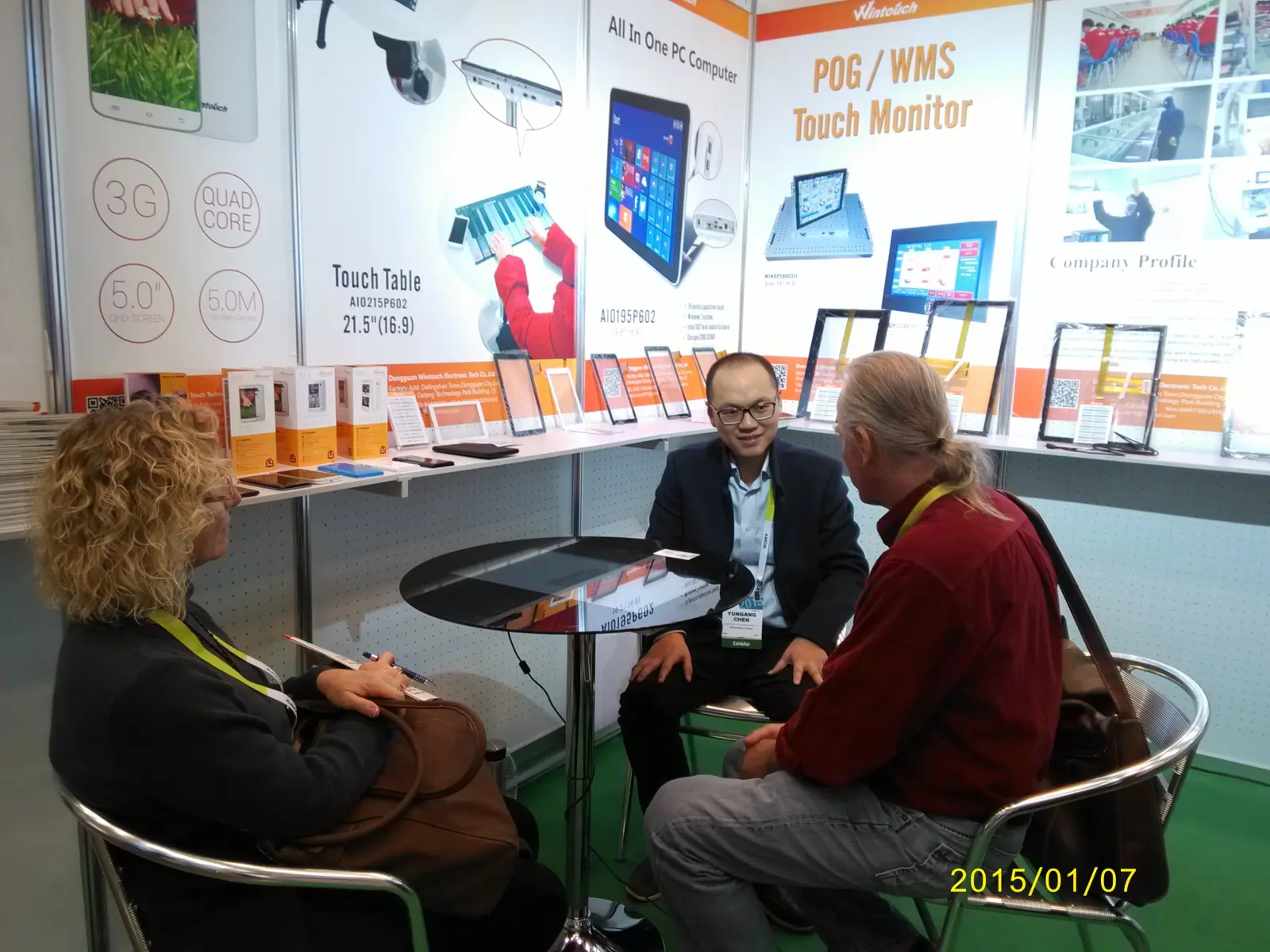 Computex Taipei 2015 — Wintouch tablet product showcase