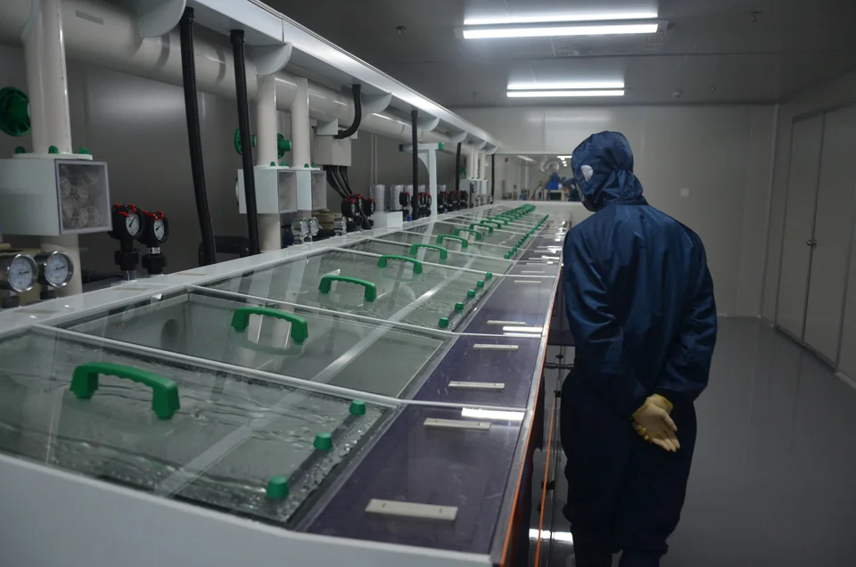 Screen tempered glass impact test — Wintouch quality lab