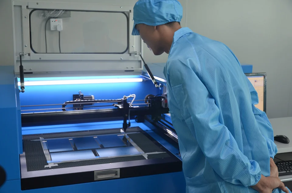 Resistive touch screen calibration test station