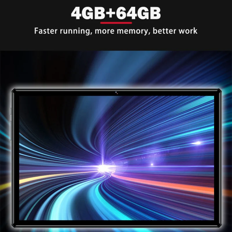 Wintouch A10 Tablet 10.1-inch IPS — angled view