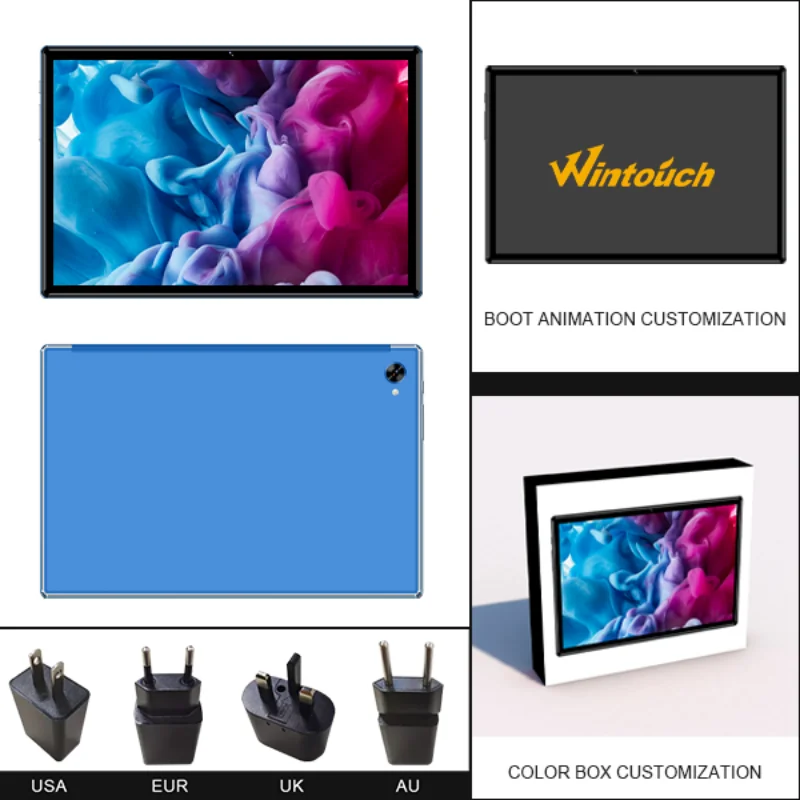 Wintouch A10 Tablet 10.1-inch IPS — detail close-up
