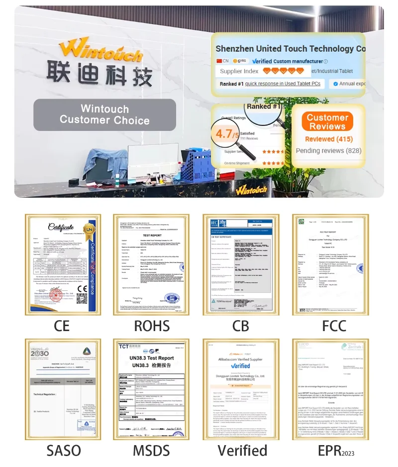 Wintouch A11 Tablet 10.95-inch IPS — specifications chart