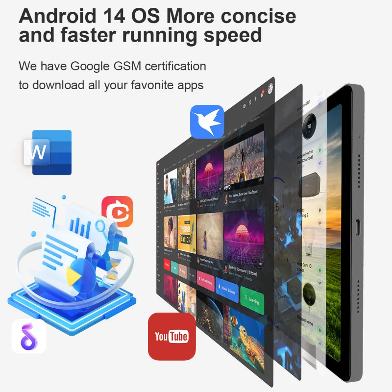 Wintouch A11 Tablet 10.95-inch IPS — in-use view