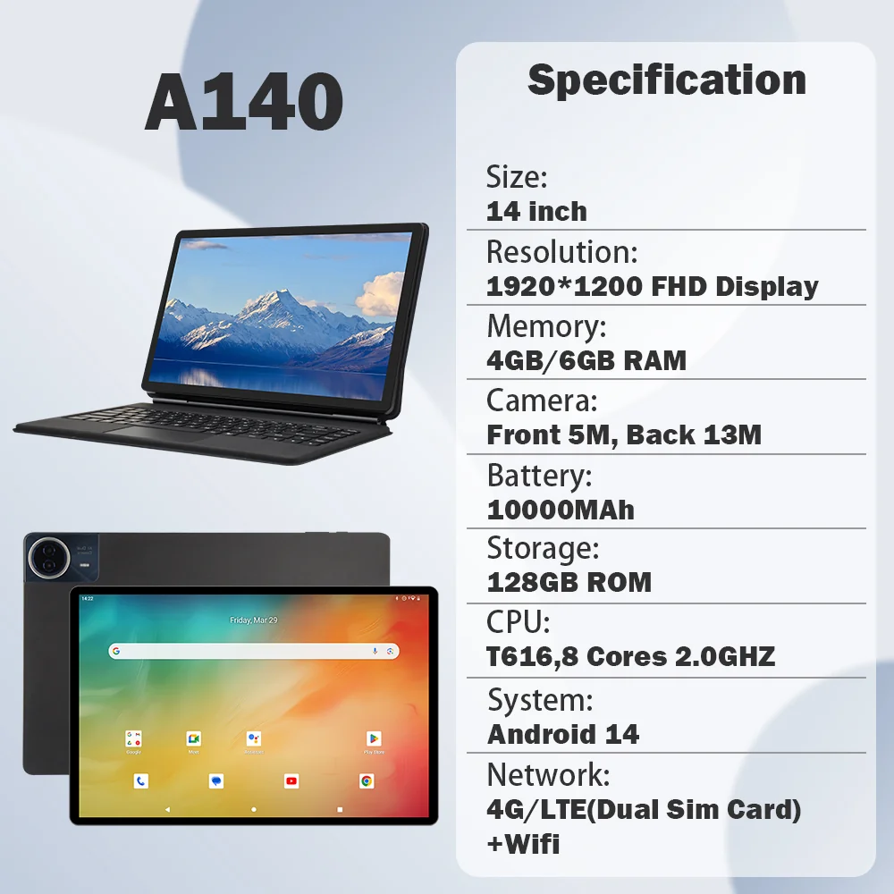 Wintouch A140 14-inch Tablet 14-inch IPS — view 9
