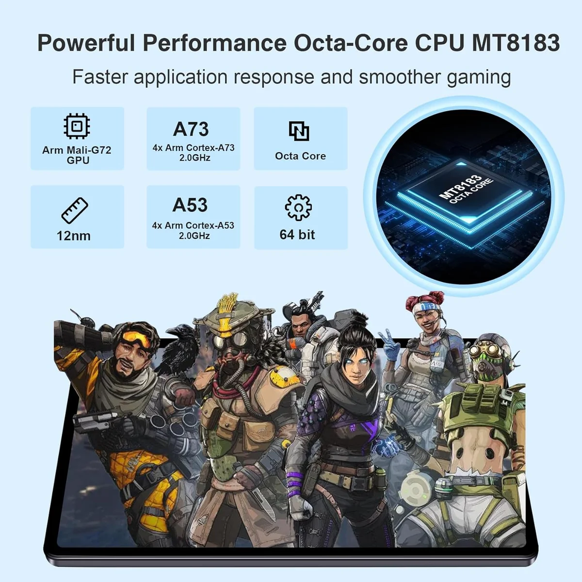 Wintouch A20 Business Tablet 10.1-inch IPS — front view
