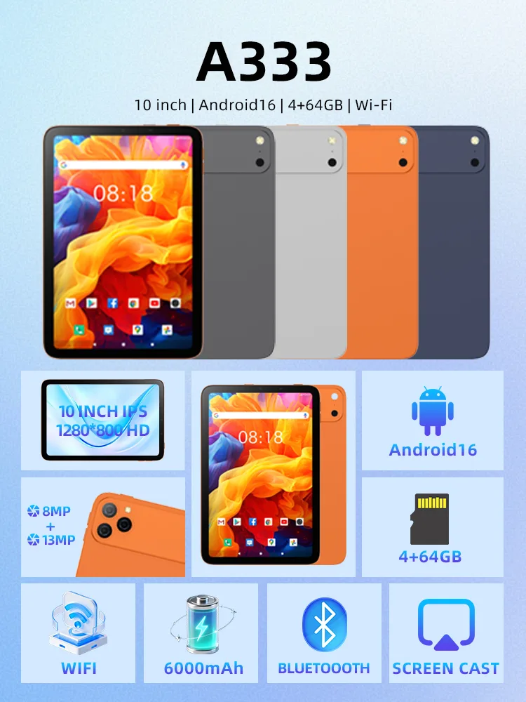 Wintouch A333 Tablet — 10.1-inch IPS Android Tablet