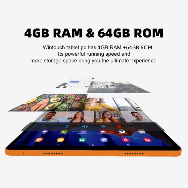Wintouch A80-A Tablet 10.1-inch IPS — detail close-up