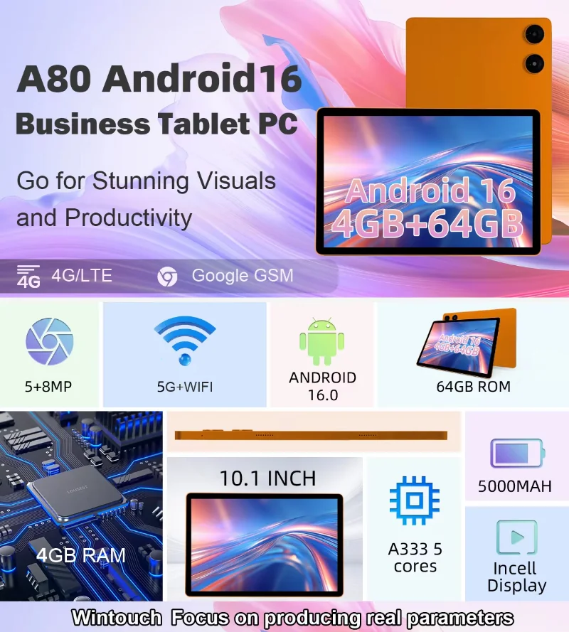 Wintouch A80 Tablet 10.1-inch IPS — camera features