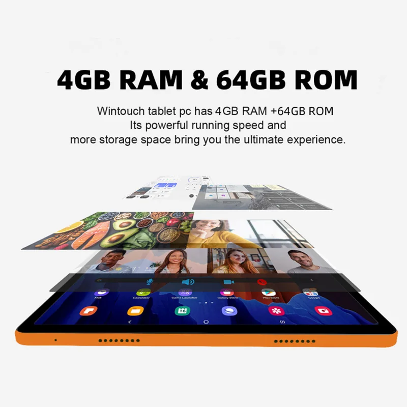 Wintouch A80 Tablet 10.1-inch IPS — detail close-up