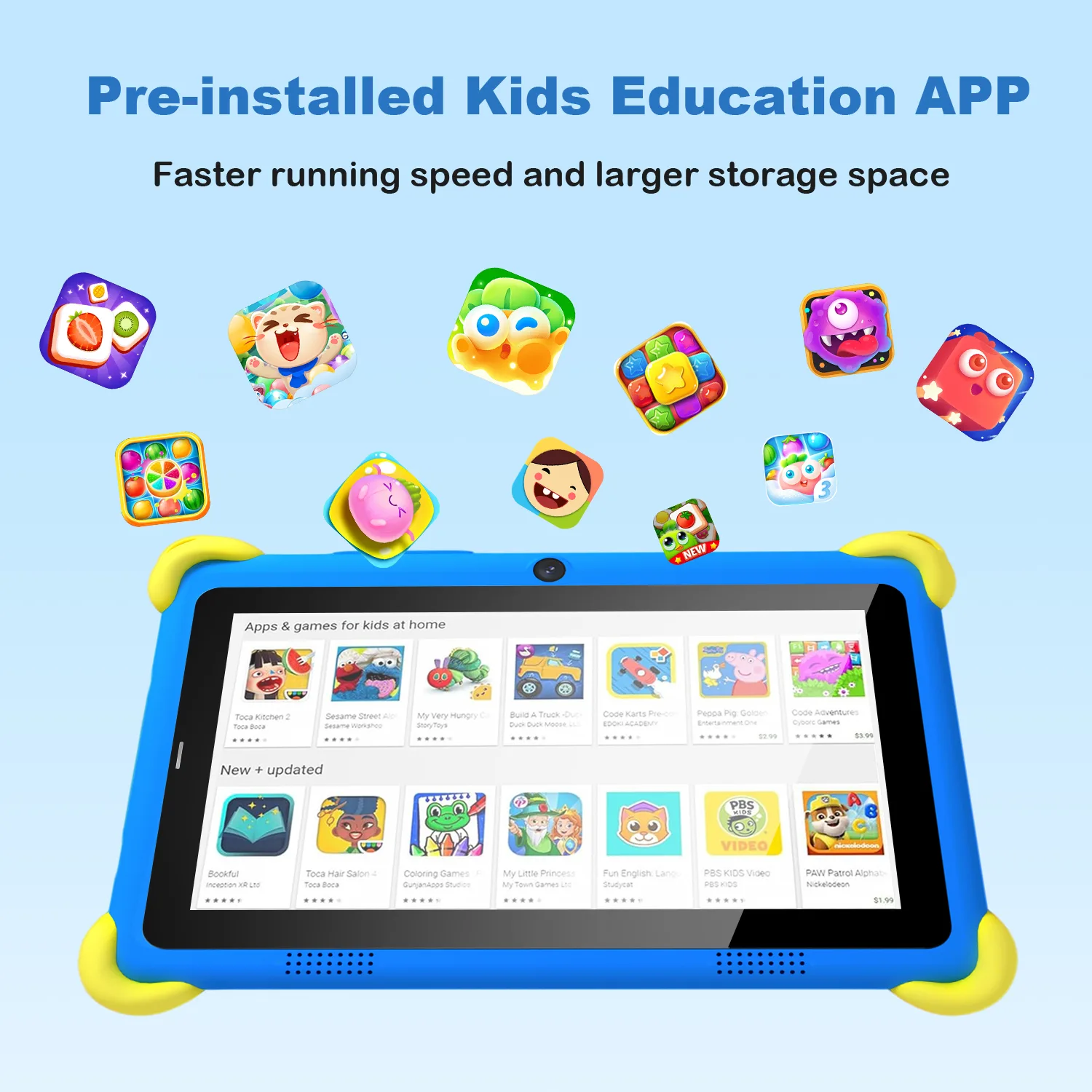 Wintouch Bear Kids Tablet 7-inch IPS — battery and charging