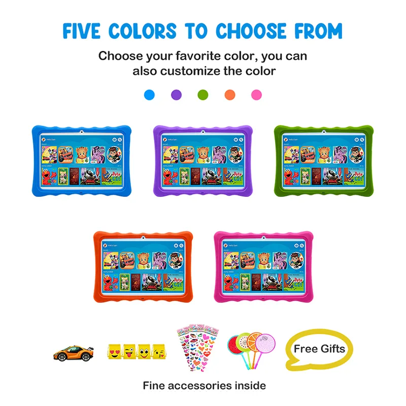 Wintouch K11 Kids Tablet 7-inch IPS — in-use view