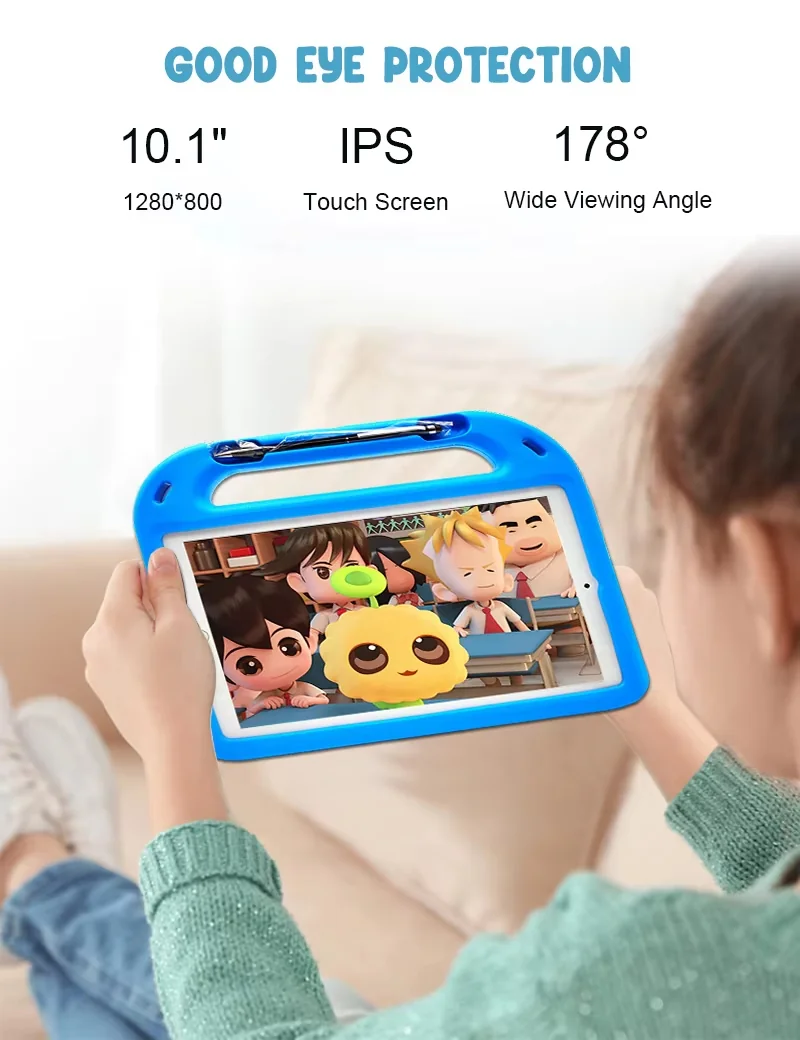 Wintouch K13 Kids Tablet 10.1-inch IPS — connectivity and ports