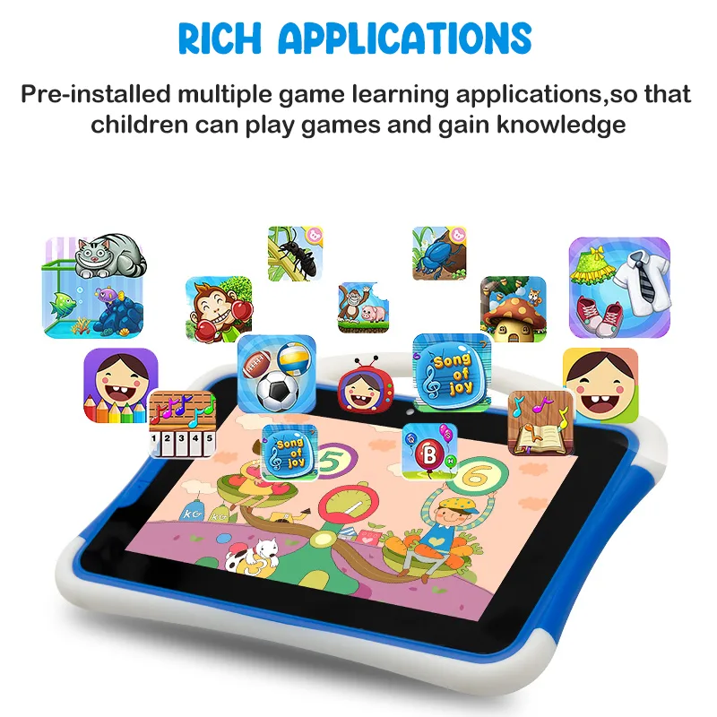 Wintouch K701 Kids Tablet 7-inch IPS — angled view