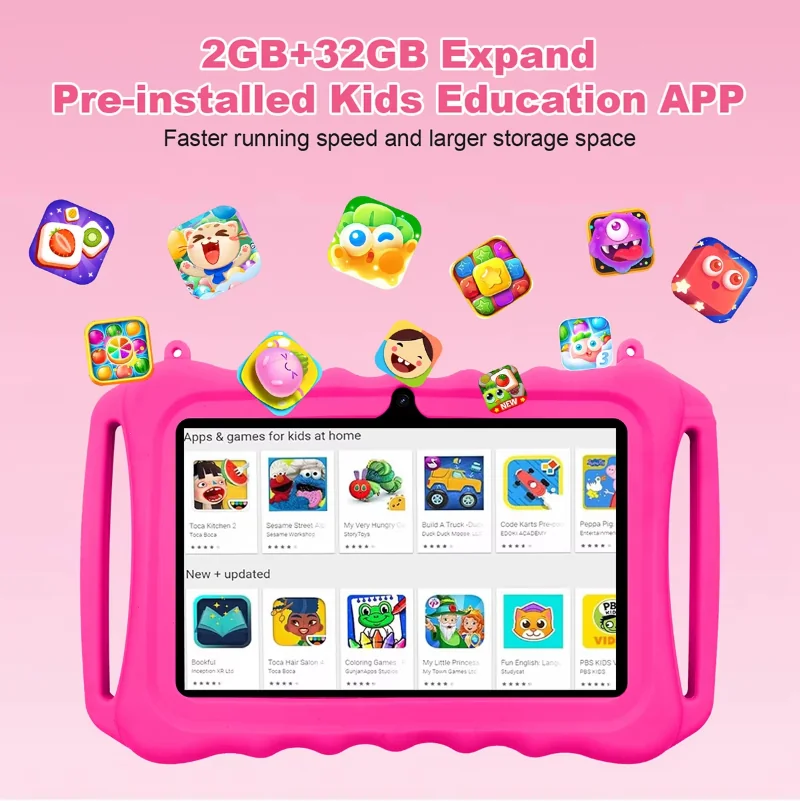 Wintouch K705 Kids Tablet 7-inch IPS — operating system