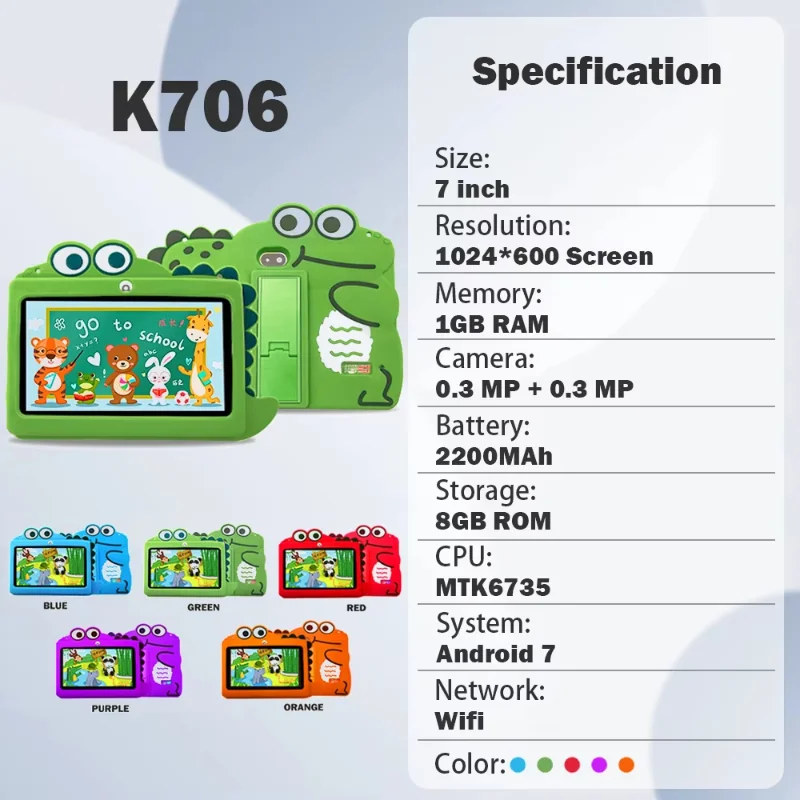 Wintouch K706 Kids Tablet 7-inch IPS — performance and specs