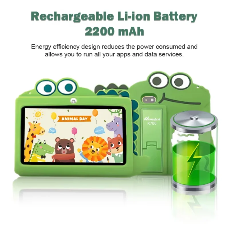 Wintouch K706 Kids Tablet 7-inch IPS — connectivity and ports
