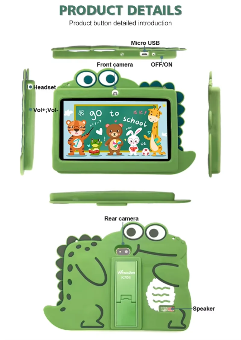 Wintouch K706 Kids Tablet 7-inch IPS — in-use lifestyle