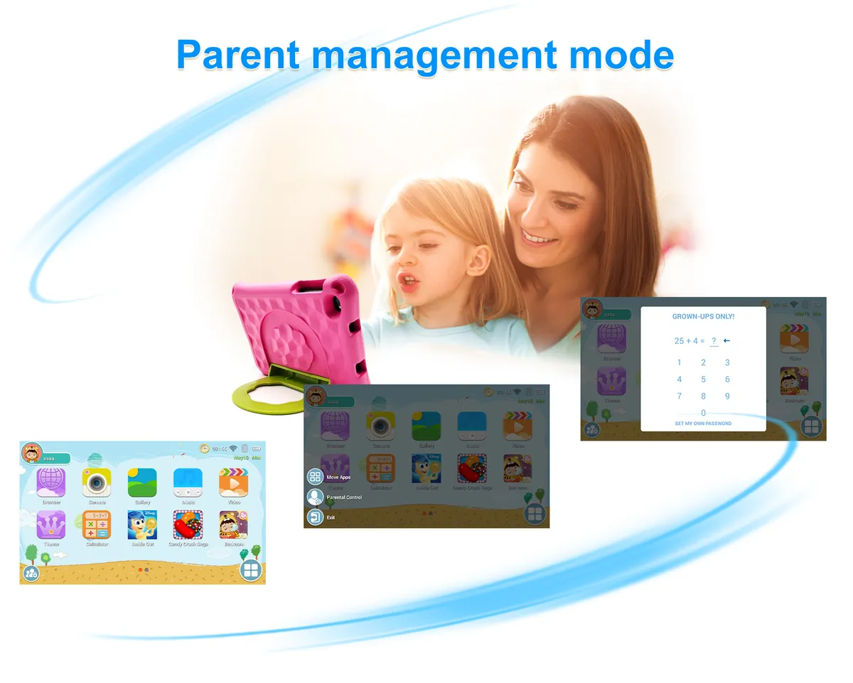 Wintouch K714 Kids Tablet 7-inch IPS — feature detail 2