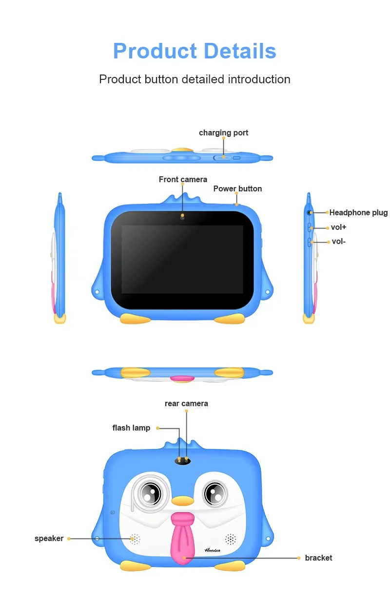 Wintouch K716 Kids Tablet 7-inch IPS — operating system