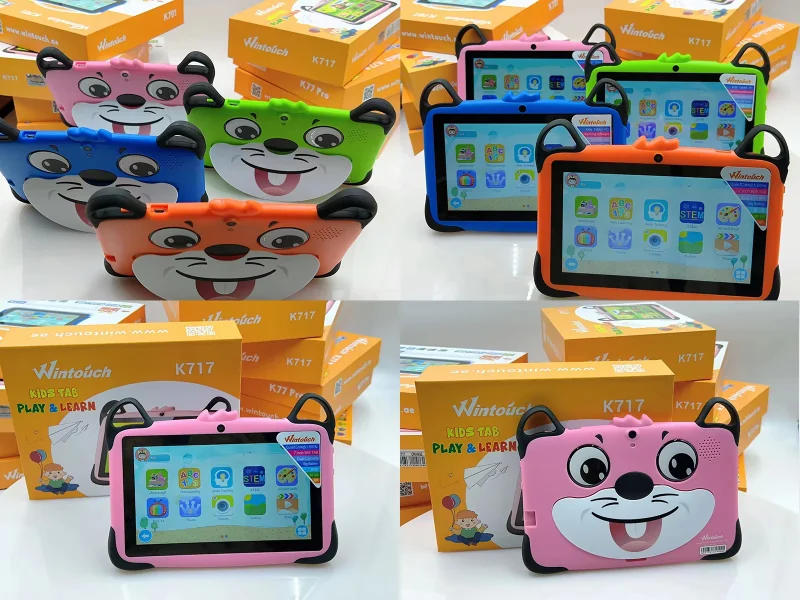 Wintouch K717 Kids Tablet 7-inch IPS — build and materials