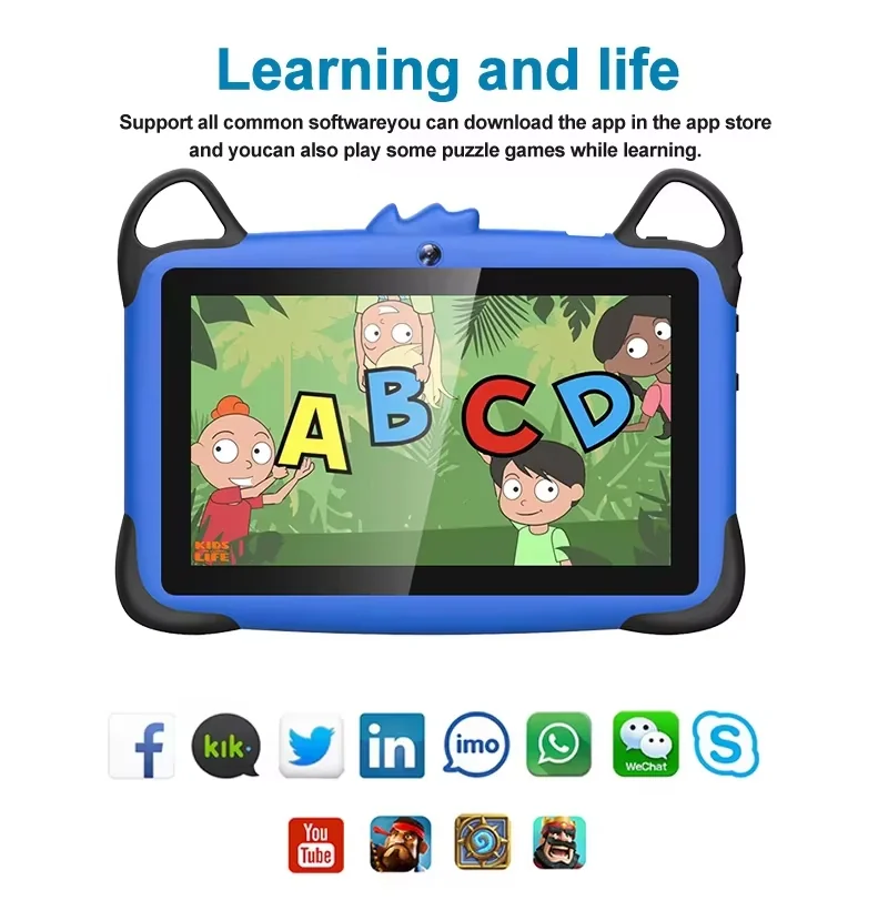 Wintouch K717 Kids Tablet 7-inch IPS — operating system
