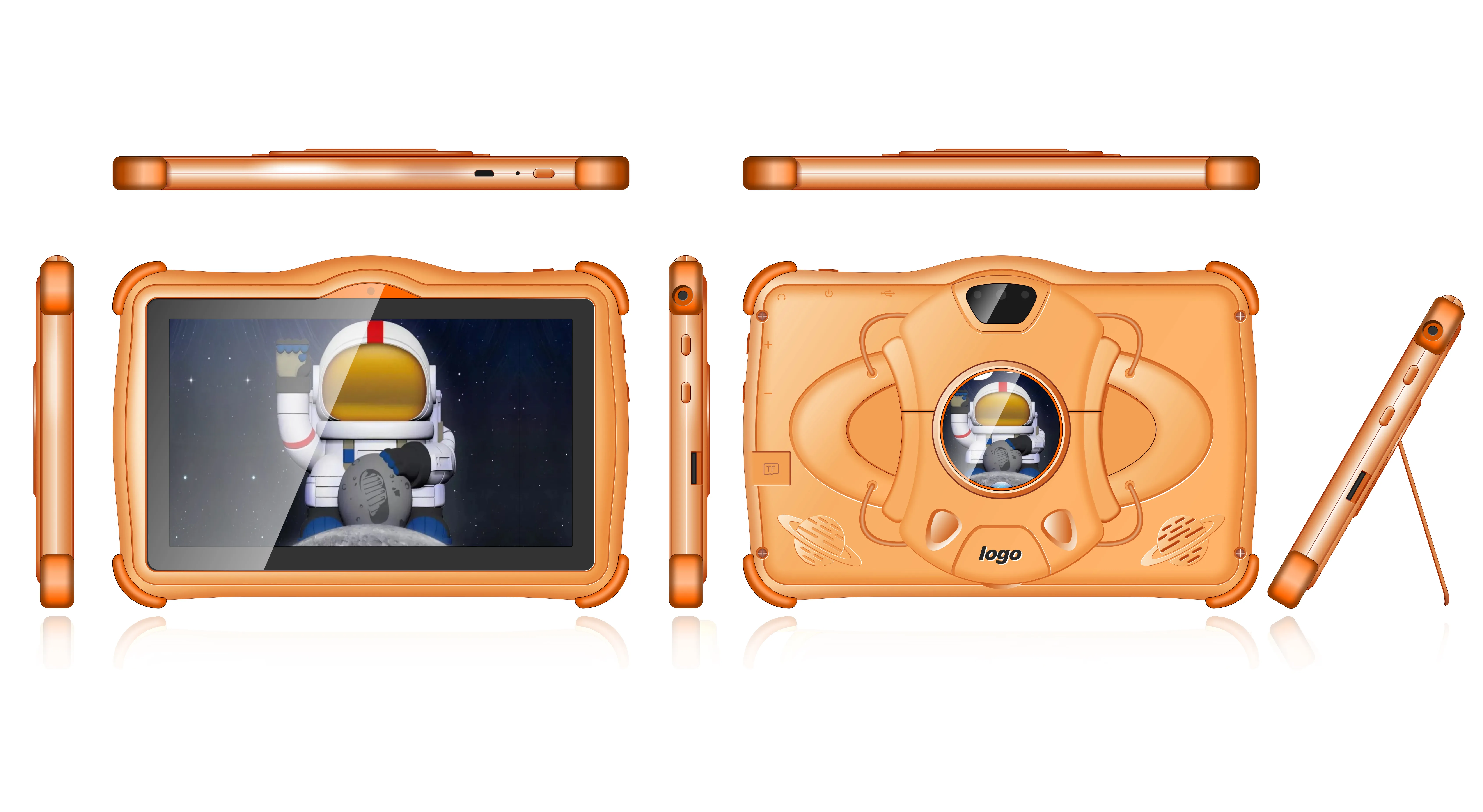Wintouch K720 Kids Tablet 7-inch IPS — back view