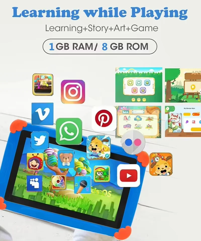 Wintouch K77 Kids Tablet 7-inch IPS — packaging
