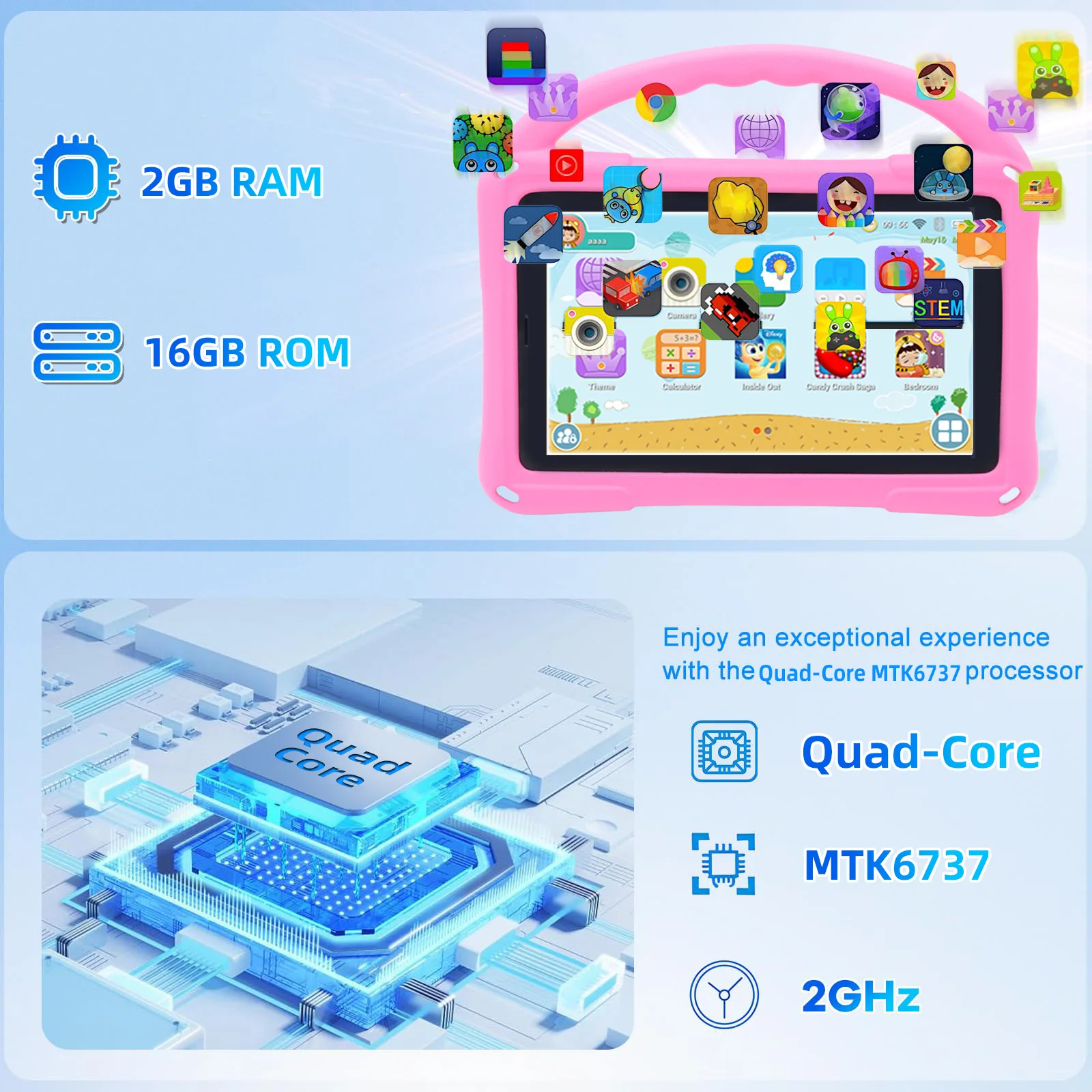 Wintouch K88T Kids Tablet 8-inch IPS — performance and specs