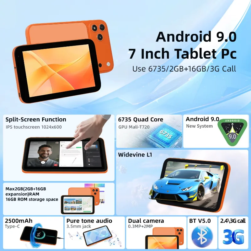 Wintouch Q701 Tablet 7-inch IPS — camera features