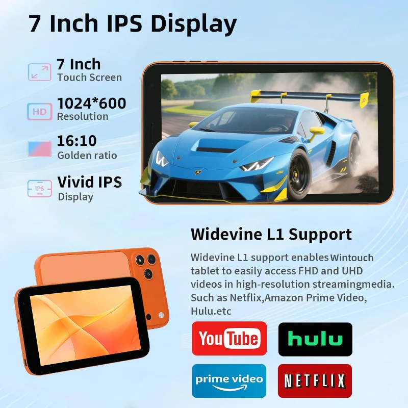 Wintouch Q701 Tablet 7-inch IPS — lifestyle shot