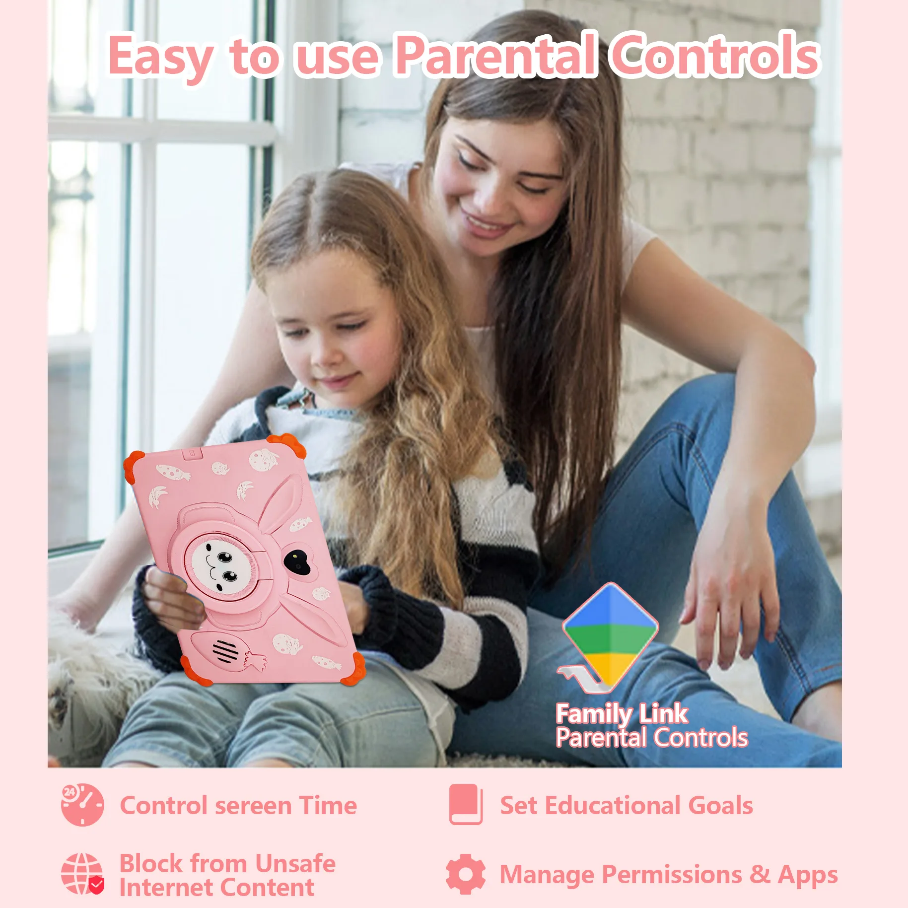 Wintouch Q706 Kids Tablet 7-inch IPS — camera features