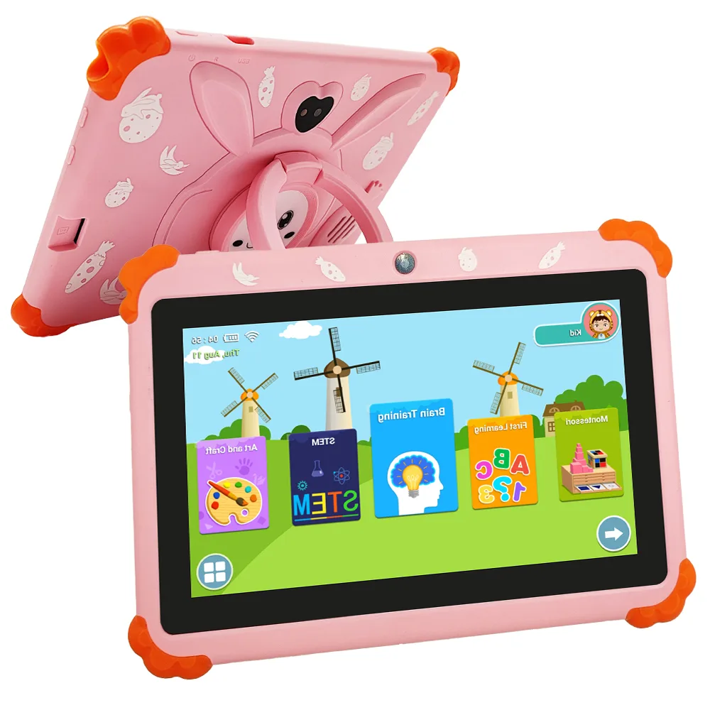 Wintouch Q706 Kids Tablet 7-inch IPS — back view