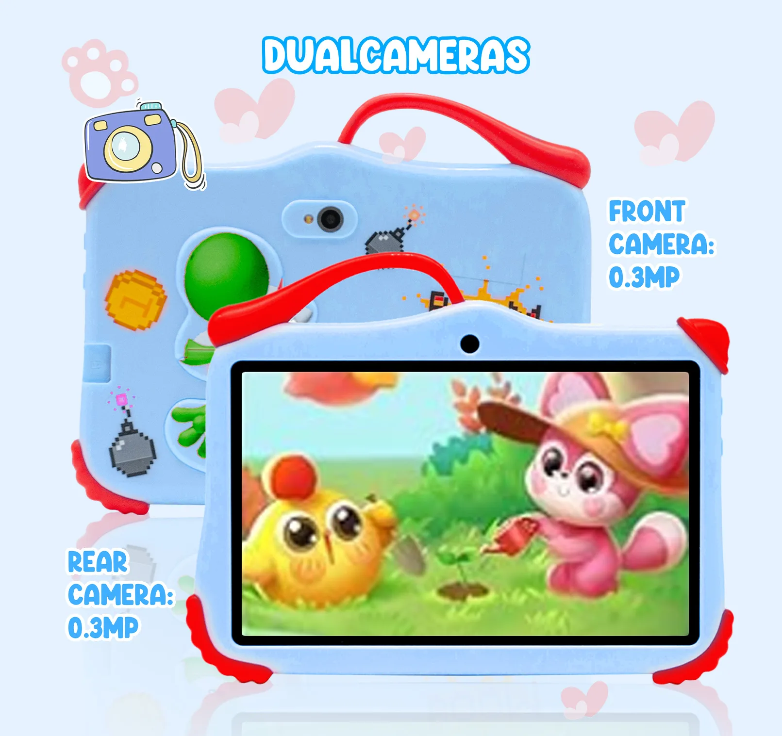 Wintouch Q707 Kids Tablet 7-inch IPS — colour options
