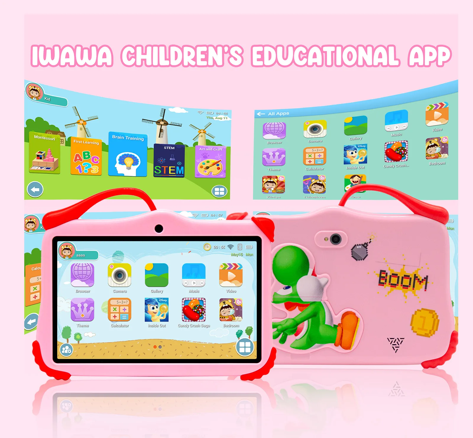 Wintouch Q707 Kids Tablet 7-inch IPS — connectivity and ports