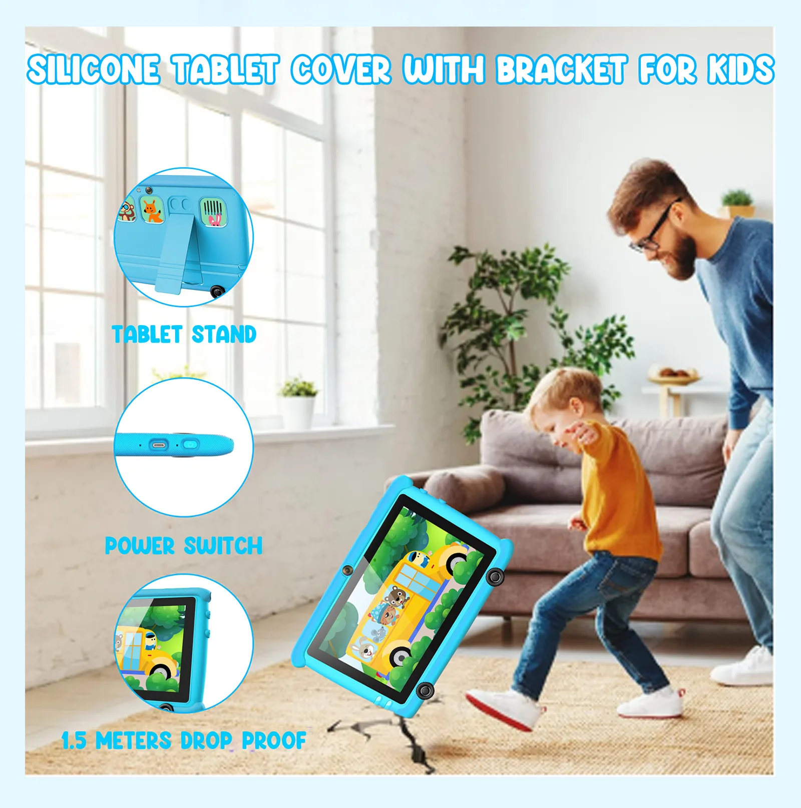 Wintouch Q708 Kids Tablet 7-inch IPS — touchscreen experience