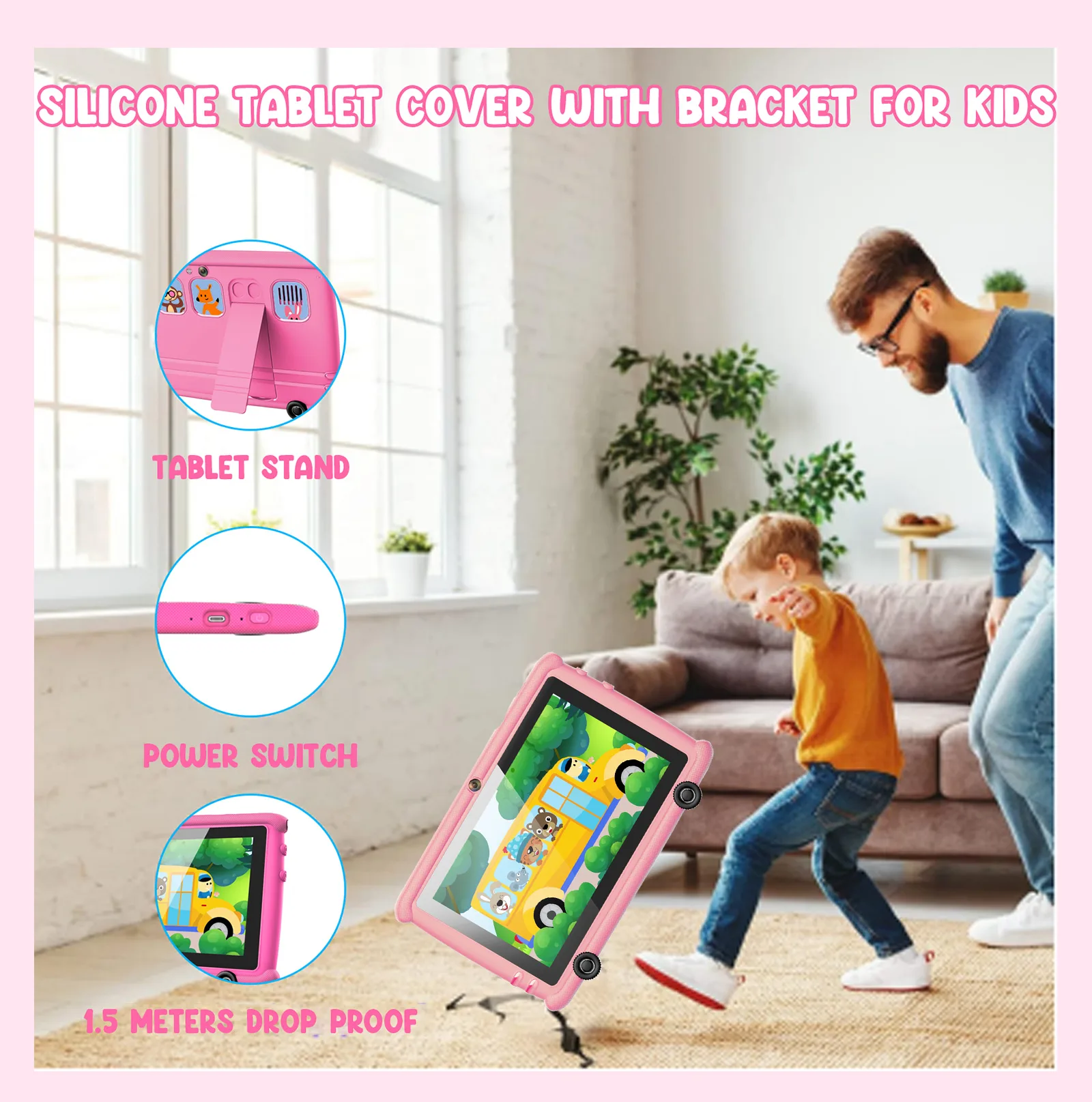 Wintouch Q708 Kids Tablet 7-inch IPS — connectivity and ports