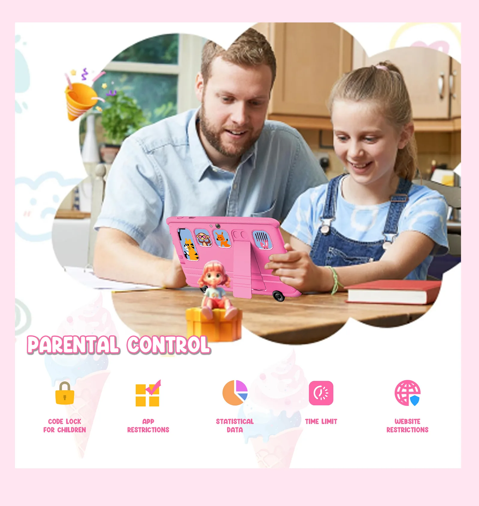 Wintouch Q708 Kids Tablet 7-inch IPS — operating system