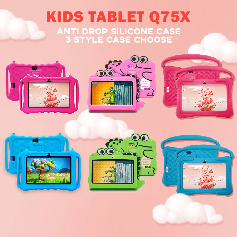 Wintouch Q75X-Pro Kids Tablet 7-inch IPS — back view