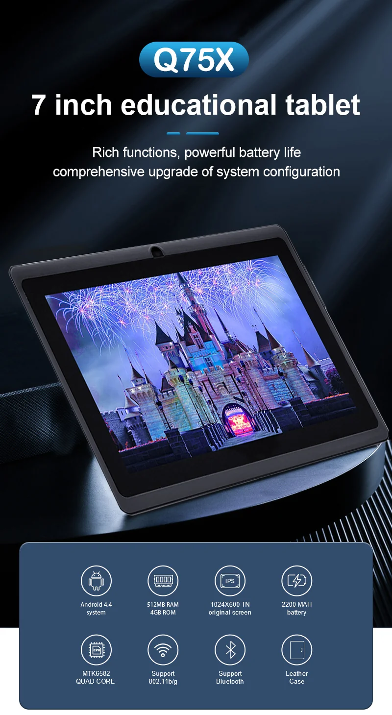 Wintouch Q75X Kids Tablet 7-inch IPS — feature detail 8