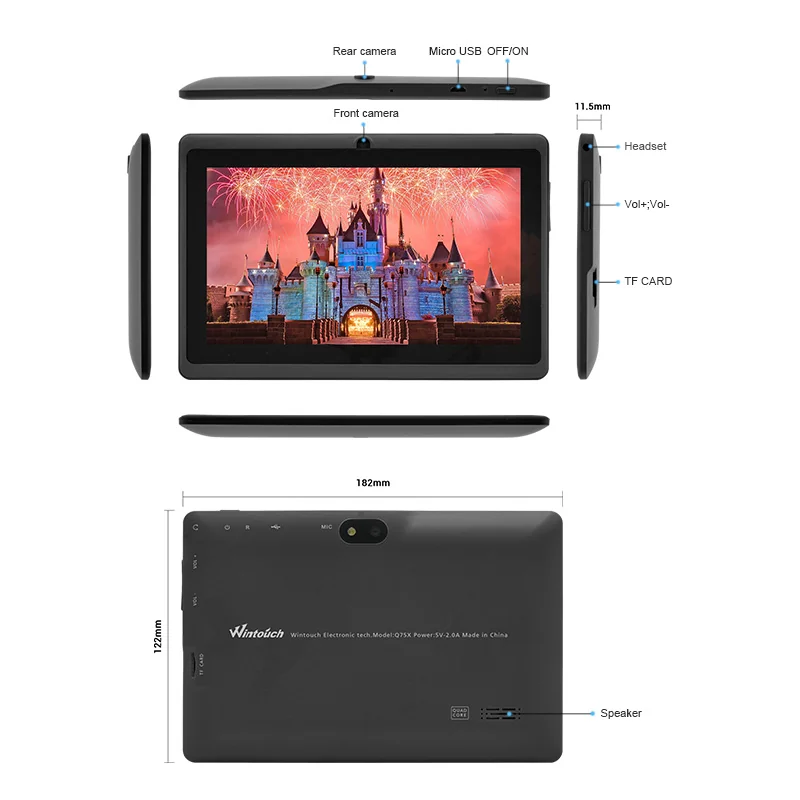 Wintouch Q75X Kids Tablet 7-inch IPS — view 6