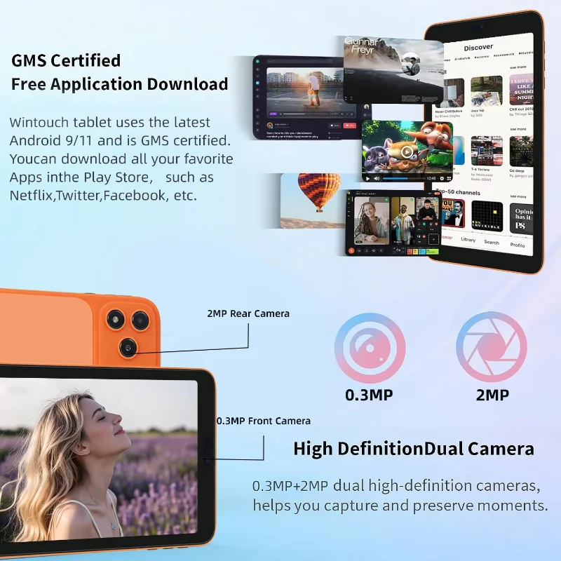 Wintouch Q801 Tablet 8-inch IPS — audio and speakers
