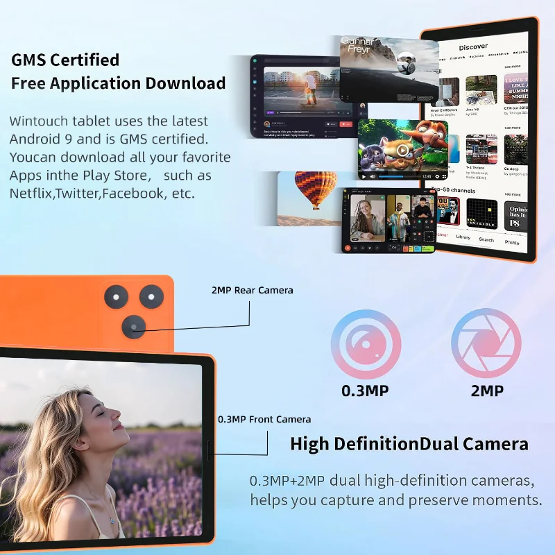 Wintouch Q901 Tablet 9-inch IPS — lifestyle shot