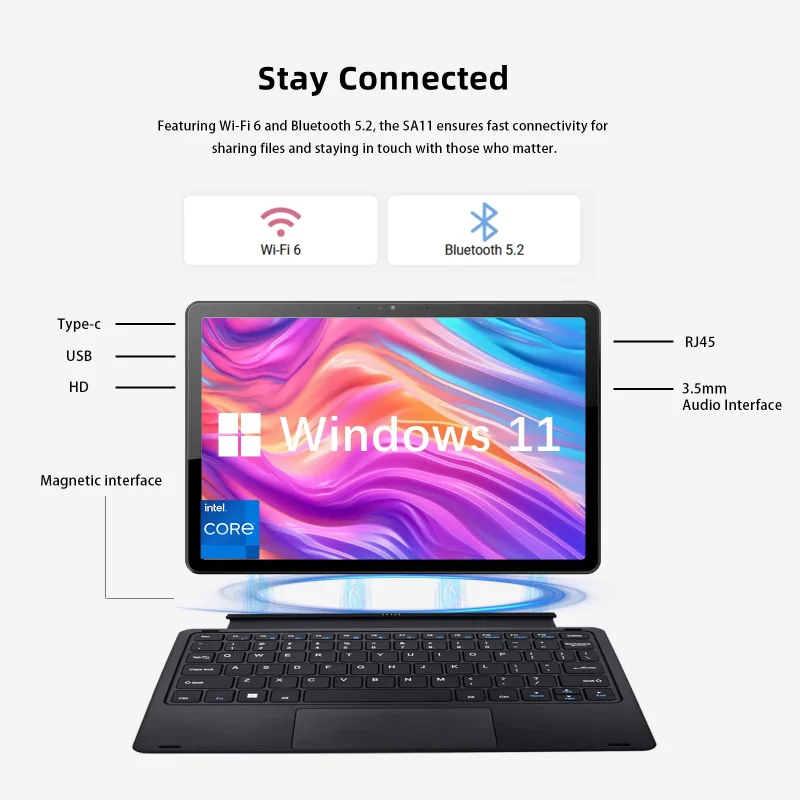 Wintouch SA11 Windows Tablet 10.95-inch IPS — touchscreen experience