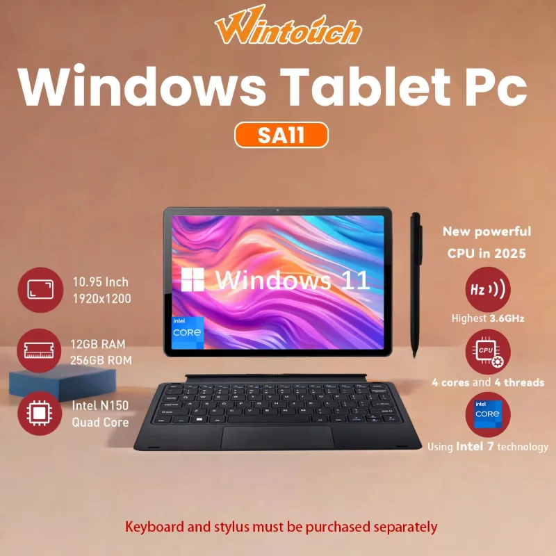 Wintouch SA11 Windows Tablet 10.95-inch IPS — performance and specs