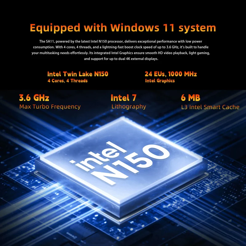 Wintouch SA11 Windows Tablet 10.95-inch IPS — angled view