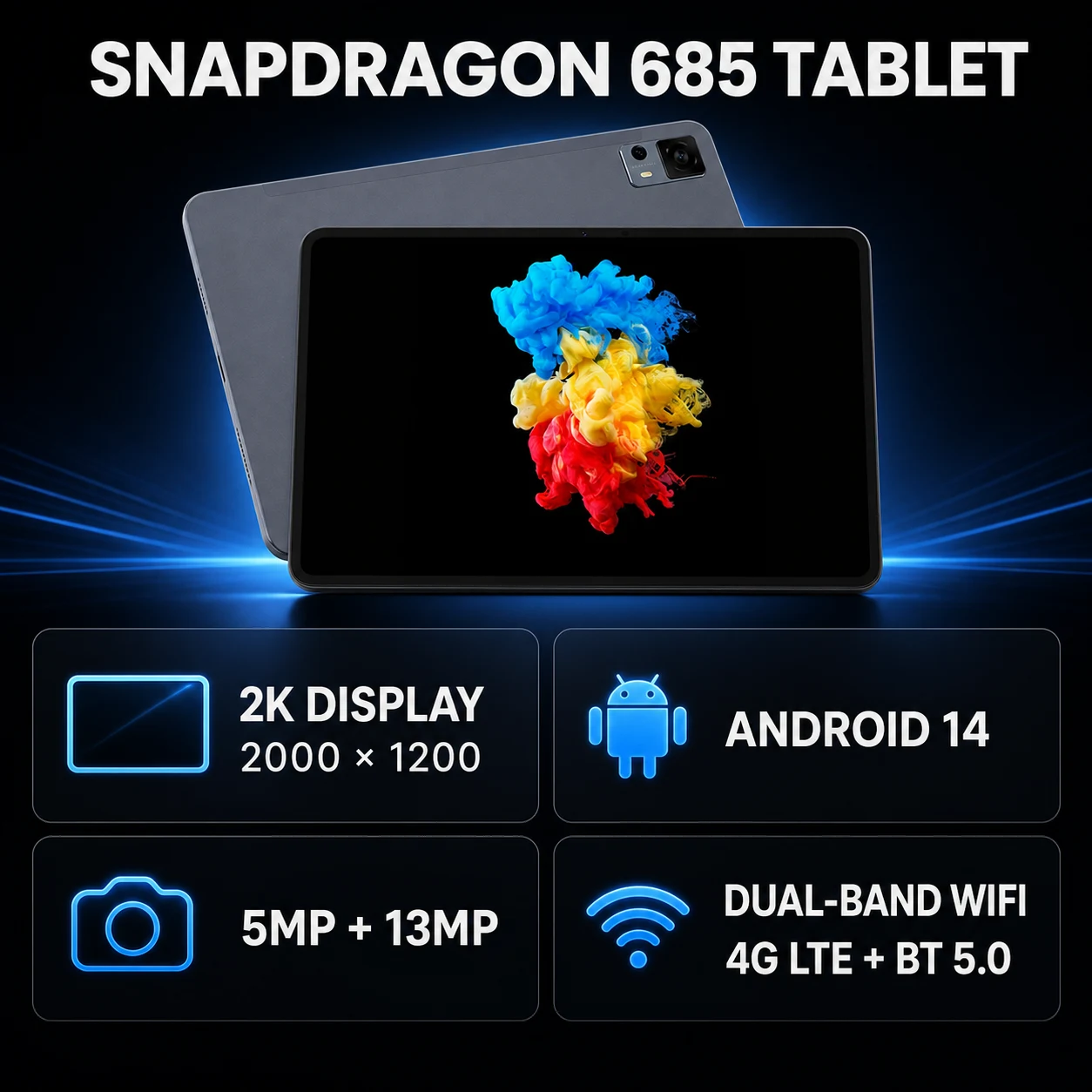 Wintouch Snapdragon 685 11.97-inch Business Tablet 11.97-inch IPS — display quality