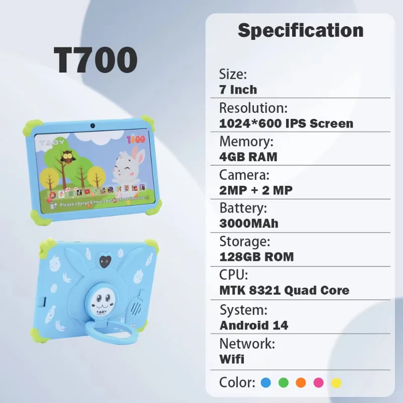 Wintouch T700 Kids Tablet 7-inch IPS — product overview