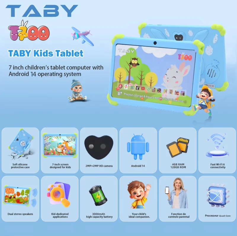 Wintouch T700 Kids Tablet 7-inch IPS — display quality