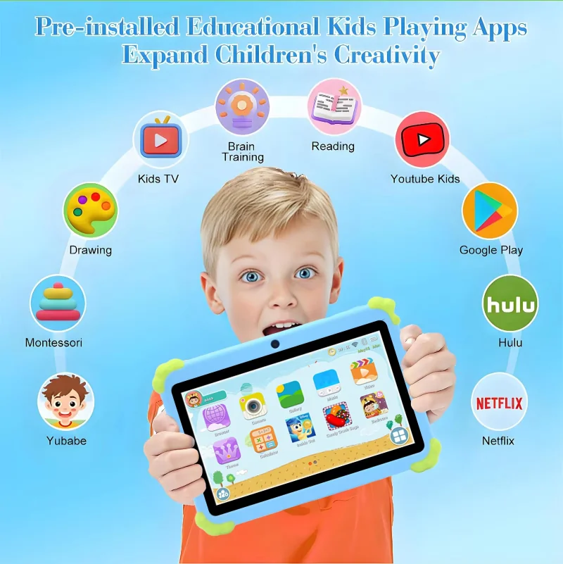 Wintouch T700 Kids Tablet 7-inch IPS — build and materials